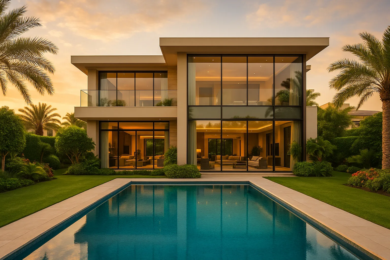 Villa glass safety film Dubai
